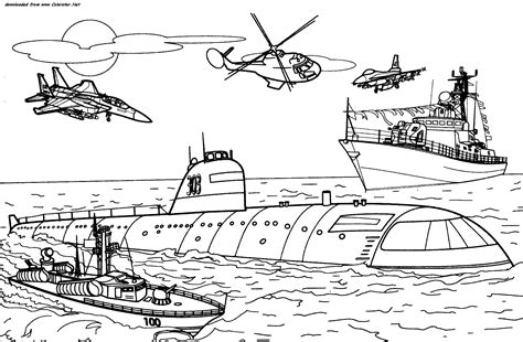 Navires de guerre  Transport