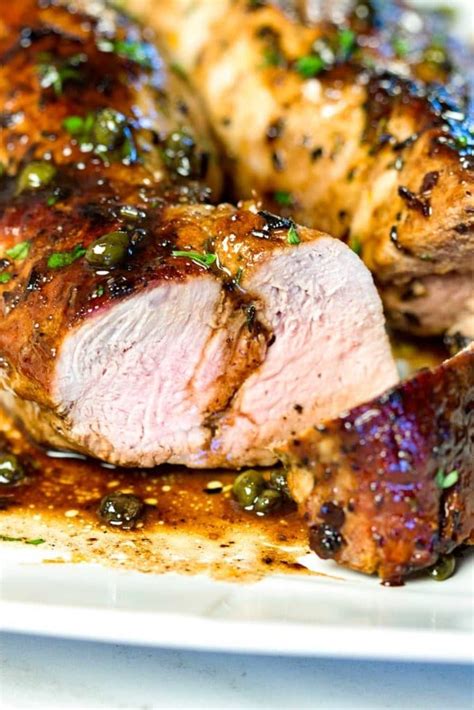 Trimmed and tied into roast, 450 degrees (3 1/2 pounds) 40 minutes. This Balsamic Roast Pork Tenderloin looks you spent a lot ...