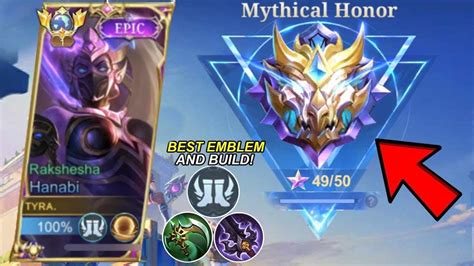 FINALLY HANABI LAST MATCH TO REACH MYTHICAL GLORY USING BROKEN BUILD