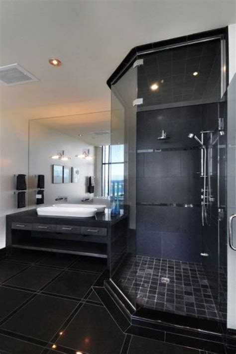 30 Black And Grey Bathroom Tiles Ideas And Pictures 2022