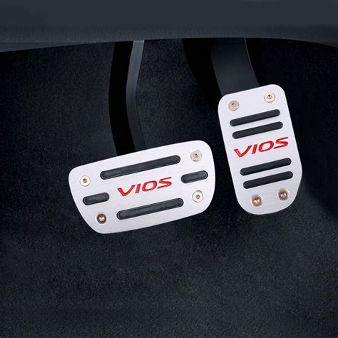 2 Pcs Automatic Transmission Car Pedals Pads For Toyota Vios