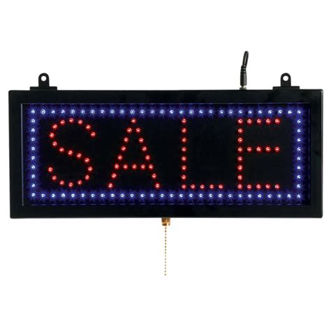 Aarco Rectangular Animated Sale Led Sign Sal05s