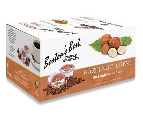 Boston S Best Single Serve K Cup Coffee Hazelnut Creme Count