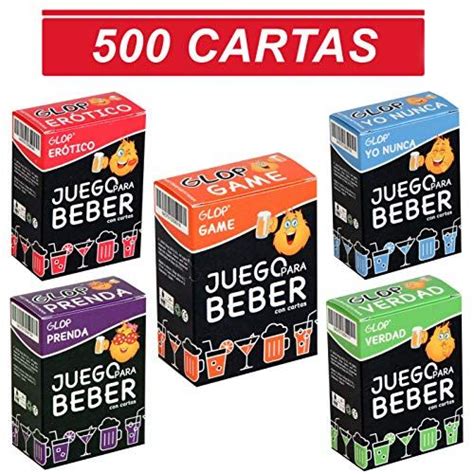 El ocalimocho o también conocido. Glop 500 Cartas - Juego para Beber - Juegos de Beber para ...