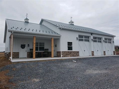 Pole Barn Garage Builders Amish Garages For Sale
