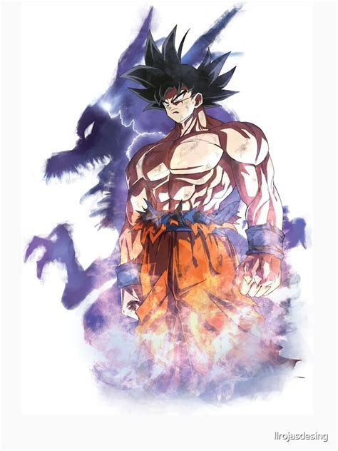 Best Fan Art Goku Ultra Instinct T Shirt By Llrojasdesing Redbubble