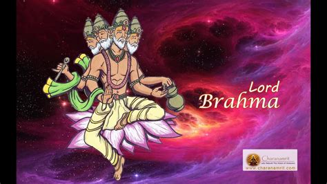 Lord Brahma The God Of Creation Trimurti Hindu God Youtube
