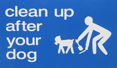 Sign Clean Up After Dog Free Photo Download Freeimages