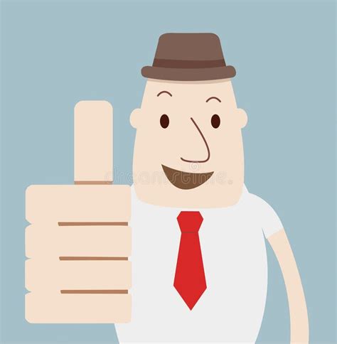 Man Thumbs Up Vector Stock Vector Illustration Of Character 39363788