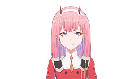 Hd Wallpaper Zero Two Darling In The Franxx Code002 Pink Hair