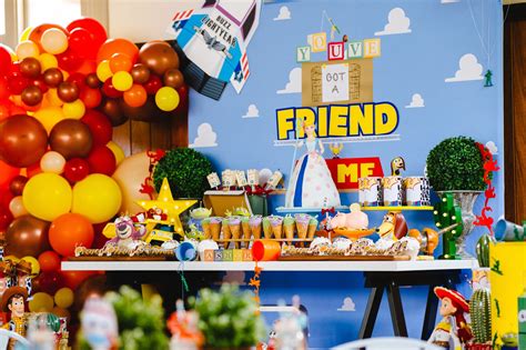 A Nostalgic Toy Story Birthday Party Confetti Fair