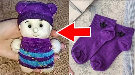 How To Make Doll With Socks Diy Socks Doll Doll Making Tutorial Easy Youtube