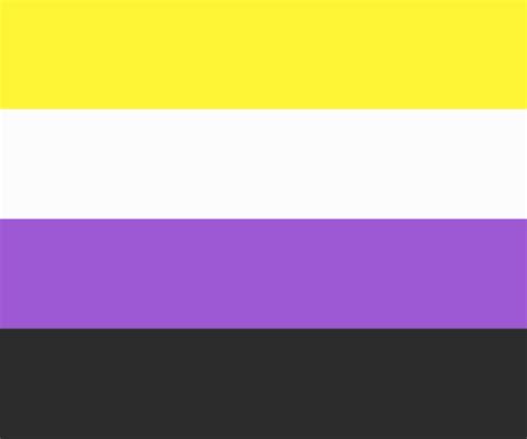 Non Binary flag 90 x 150 cm