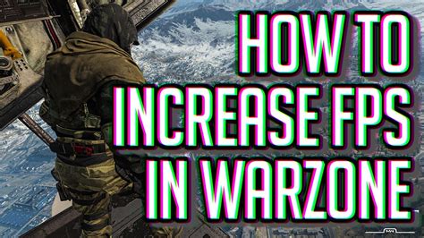 How To Increase Fps In Call Of Duty Warzone Youtube