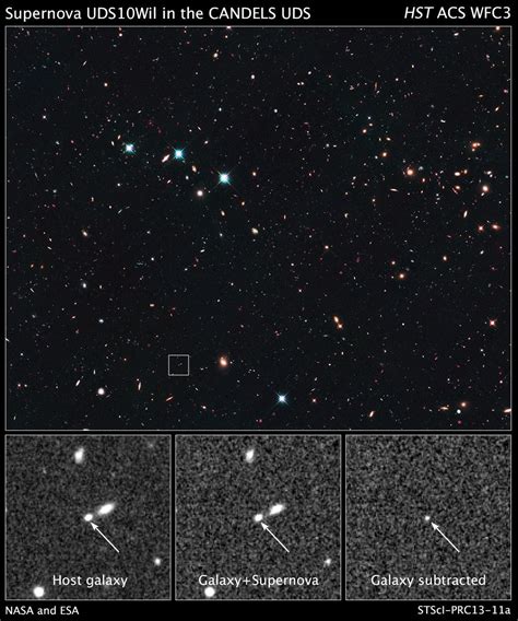 Hubble Reveals Farthest Star Explosion Yet Nasa Hubble Hubble