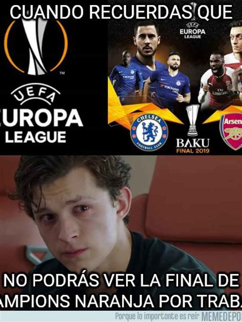 los mejores memes de la final de la europa league entre chelsea y arsenal