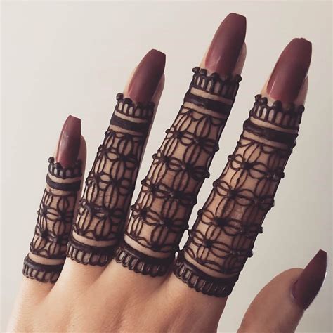 Finger Mehndi Designs 5 K4 Fashion