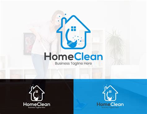 Home Clean Logo On Behance