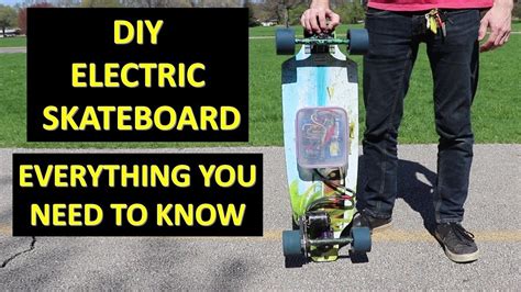 Diy Electric Skateboard Youtube
