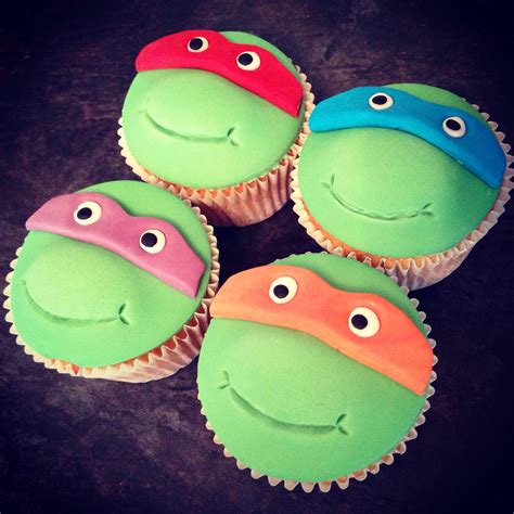 Teenage Mutant Ninja Turtles Cupcakes Tmnt Party Frankys Picks