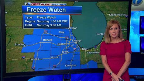 Chicago Weather Weekend Freeze Watch Issued As Temperatures Expected
