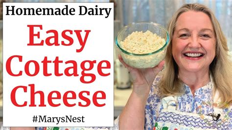 How To Make Cottage Cheese The Easy Way Youtube