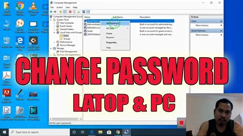 How To Change Laptop Password In Windows 10 2020 Youtube