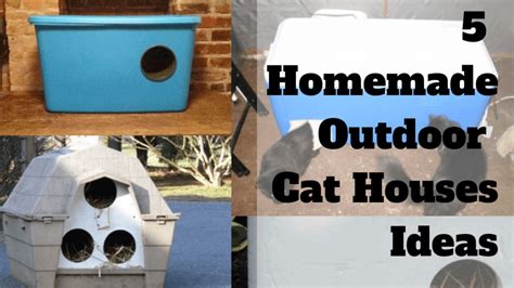 5 Homemade Outdoor Cat Houses Ideas You Can Make At Home
