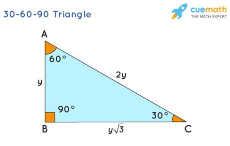 30 60 90 Triangle Rules Formula Theorem Sides Examples