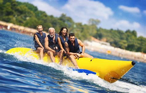 | if you describe something as a free ride, you mean that things are going to be very easy and that people will take advantage of this. Banana Boat Rentals in Star Island