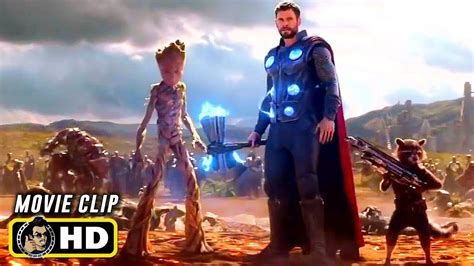 avengers infinity war 2018 clip thor arrives in wakanda [hd] youtube