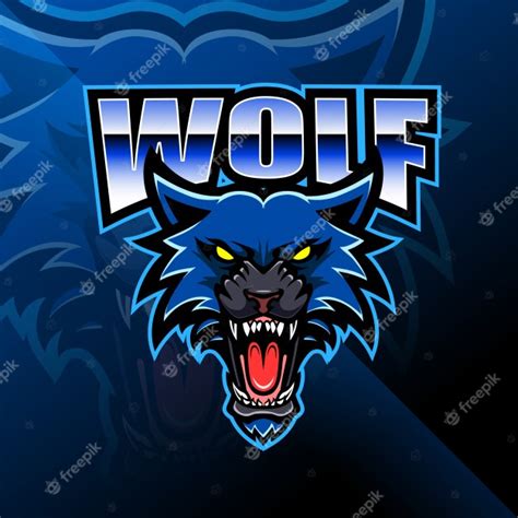 Wolves Logo Angry Wolf Mascot And Esport Logo Creative Logo