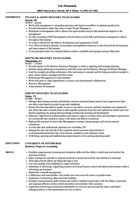 Spending few days with professionals such as a general manager, a branch manager or a ceo might lead to catastrophic results. 14-15 team leader resume samples - southbeachcafesf.com