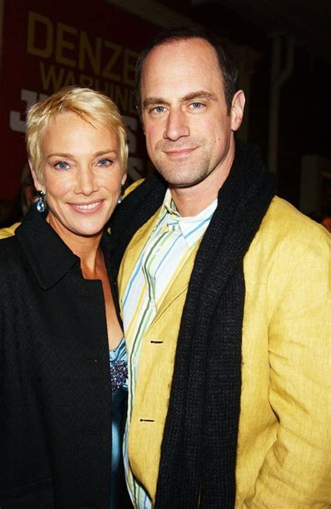 Christopher Meloni And Wife Sherman Williams The Law And Order Stars