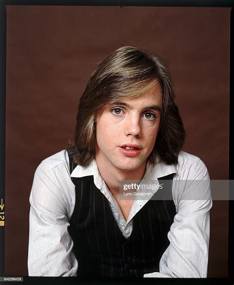 Picture Shows A Posed Portrait Of Actorsinger Shaun Cassidy He Is