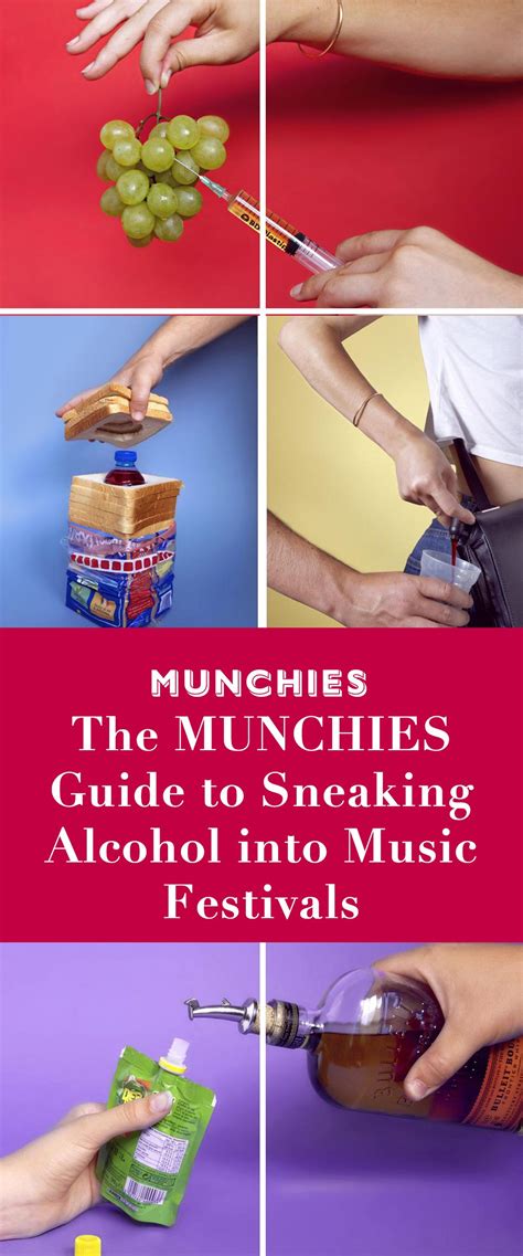 The Munchies Guide To Sneaking Alcohol Into Music Festivals How To