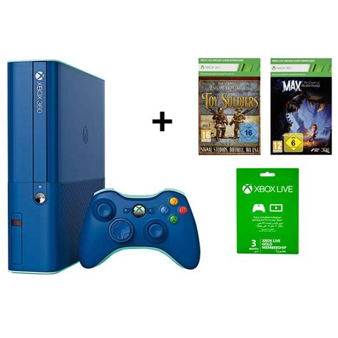 Microsoft Xbox 360 E 500 Gb Blue Jarir Bookstore Ksa