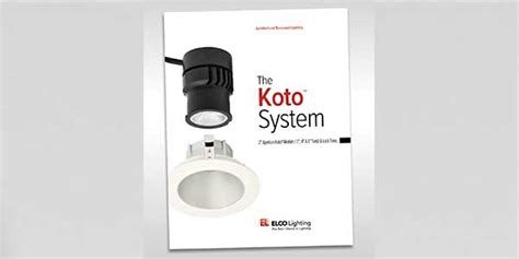 Our commitment to this philosophy and dedication to exceptional customer service. ELCO Lighting Announces the Release of its Highly ...