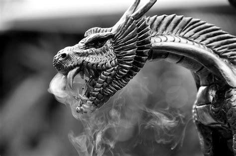 Smoking Dragon Explore A Dragon Sculpture Used As Incens Flickr