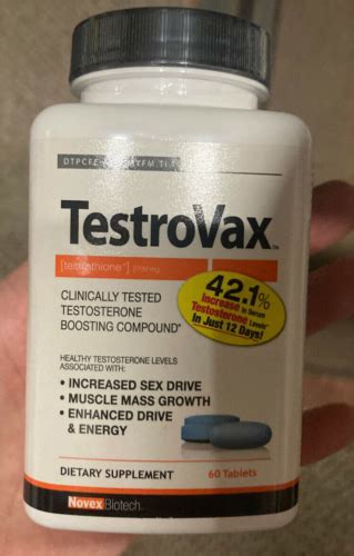 Novex Biotech Testrovax 60 Tablets Ebay