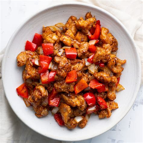 Stir in gingerroot, garlic and onions. Chinese Pepper Chicken - Marion's Kitchen