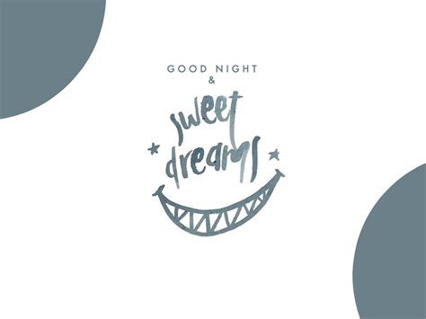 Good Night And Sweet Dreams Text Artistic Design Hd Wallpaper Preview