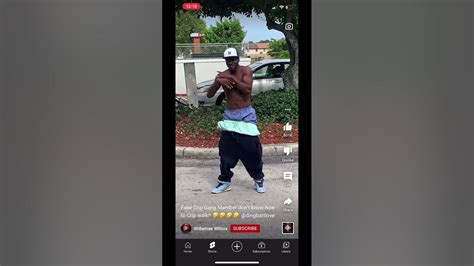 Fake Crip Gang Member Show Off His Crip Walking Skills😅😅 Youtube