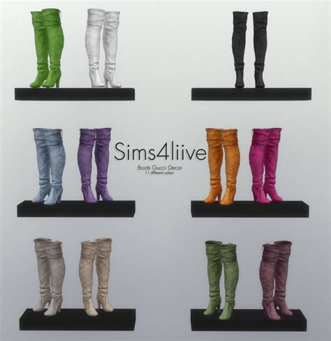 Sims4liive — Gucci Boots Gucci