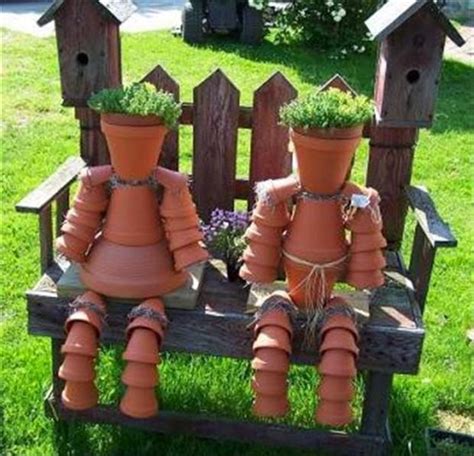 Shabby In Love How To Make Clay Pot Flower People