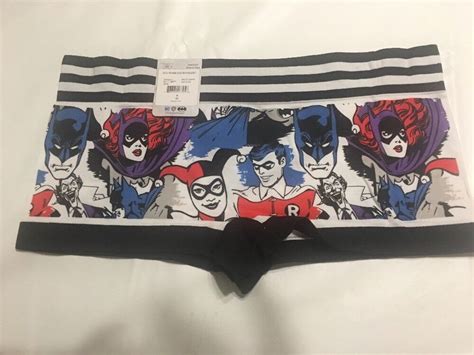 DC COMICS BATMAN Robin Underwear BATGIRL Harley Quinn PANTIES Joker Babeshorts M EBay