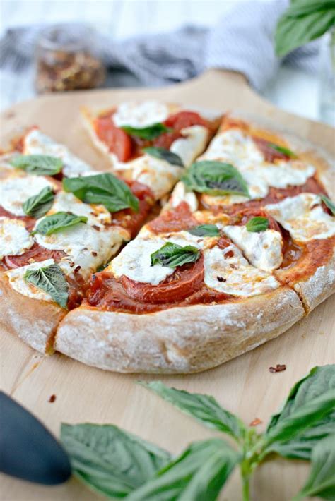 Classic Margherita Pizza Simply Scratch
