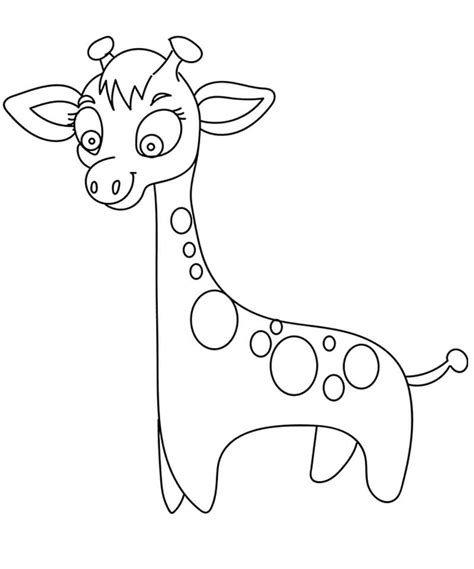 Giraffe Coloring Pages Free Printable Coloring Pages For Kids