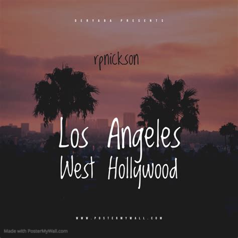 Copy Of Los Angeles Cd Mixtape Cover Template Postermywall