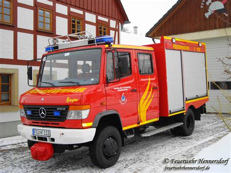 Einsatzfahrzeug der Of Hennersdorf - Feuerwehr der Stadt ...